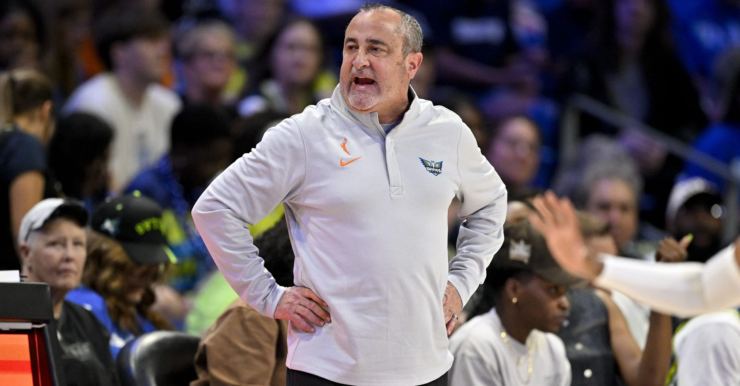 Dallas Wings Head Coach Jose Fernandez